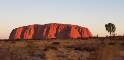 Uluru, Rotes Zentrum