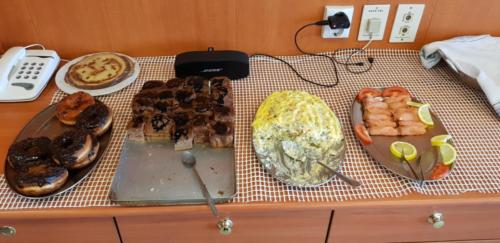 Starters and dessert